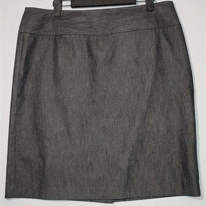 Point Of View By Great NorthWest Women's Pencil Skirt Size 12 Charcoal Grey